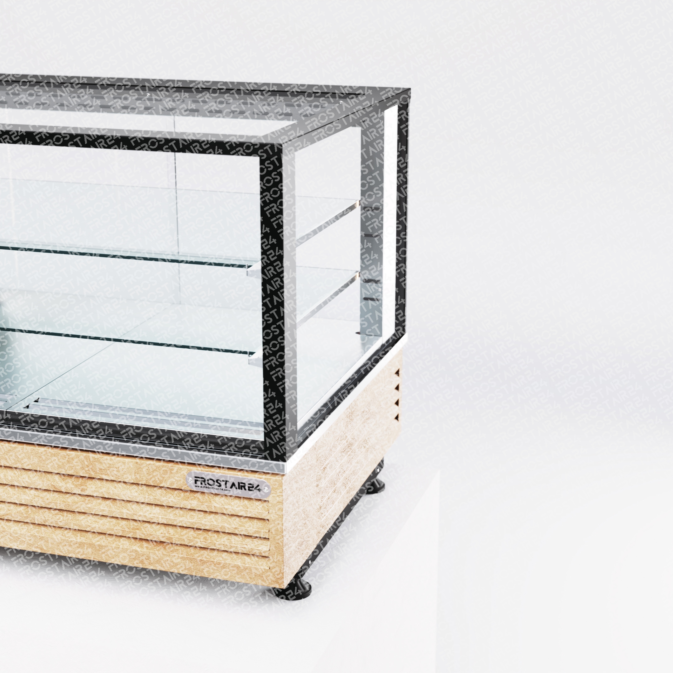 واجهة عرض بمظهر خشبي مقاس 120 فراست إير FROST AIR 24 واجهة عرض