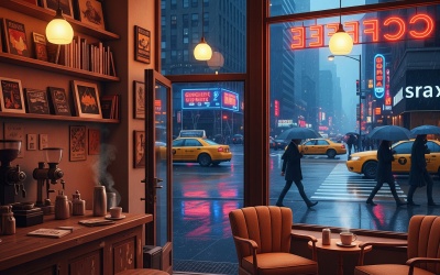 چالش‌های راه‌اندازی یک کافه کوچک در شهری بزرگ: از رویا تا واقعیت